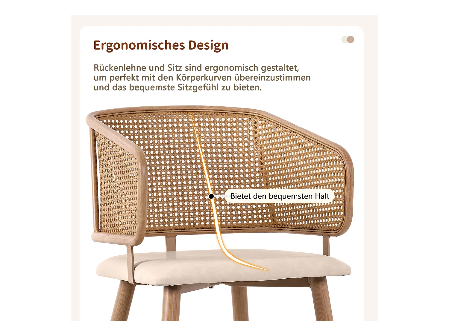 Ensemble de salle à manger 5 pièces, avec pieds métalliques, 4 chaises en velours beige, design moderne, (140x80x75 cm)