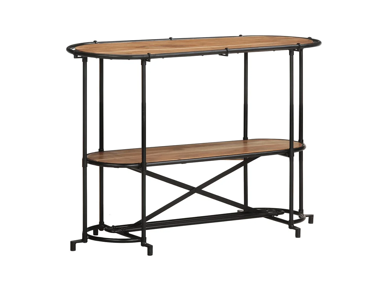 Table console 110x42x76 cm bois massif d'acacia