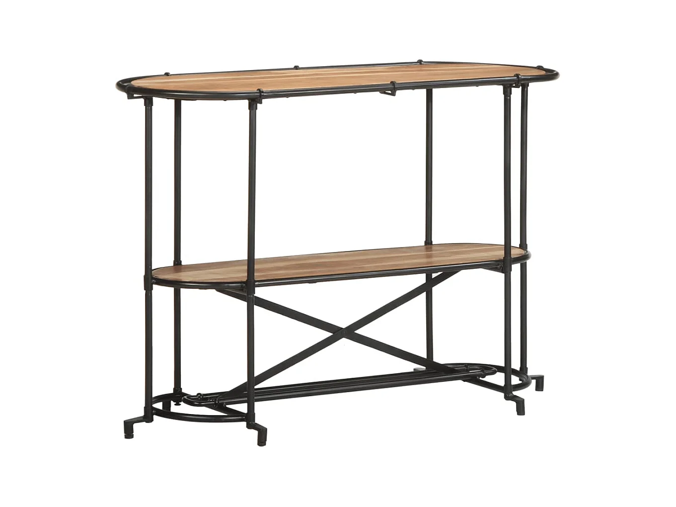 Table console 110x42x76 cm bois massif d'acacia