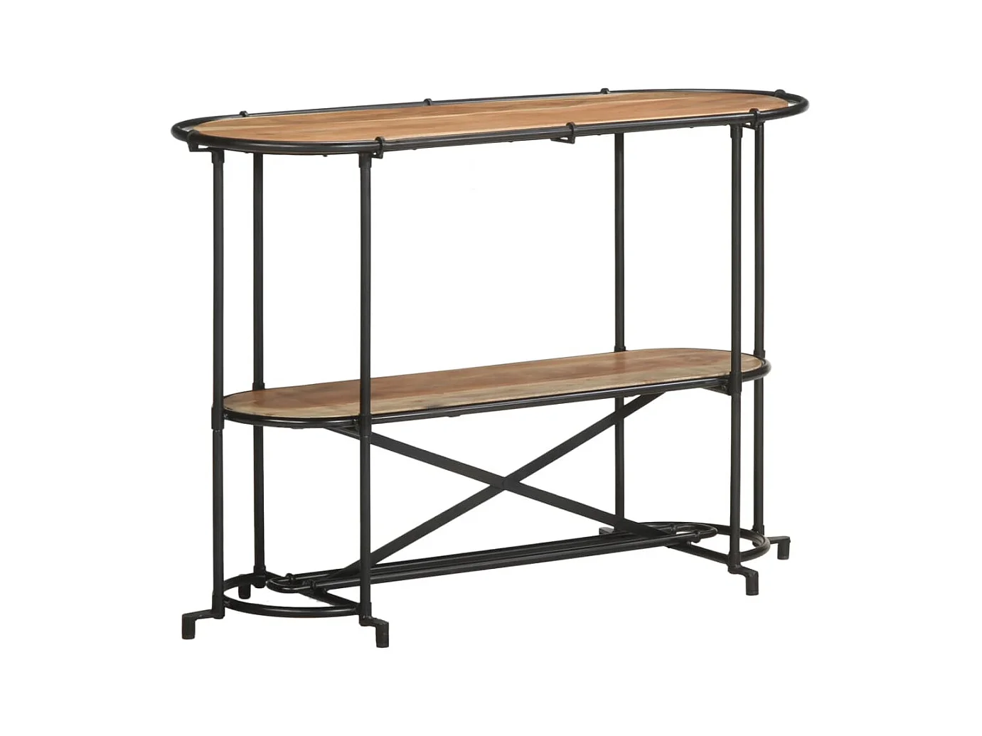 Table console 110x42x76 cm bois massif d'acacia