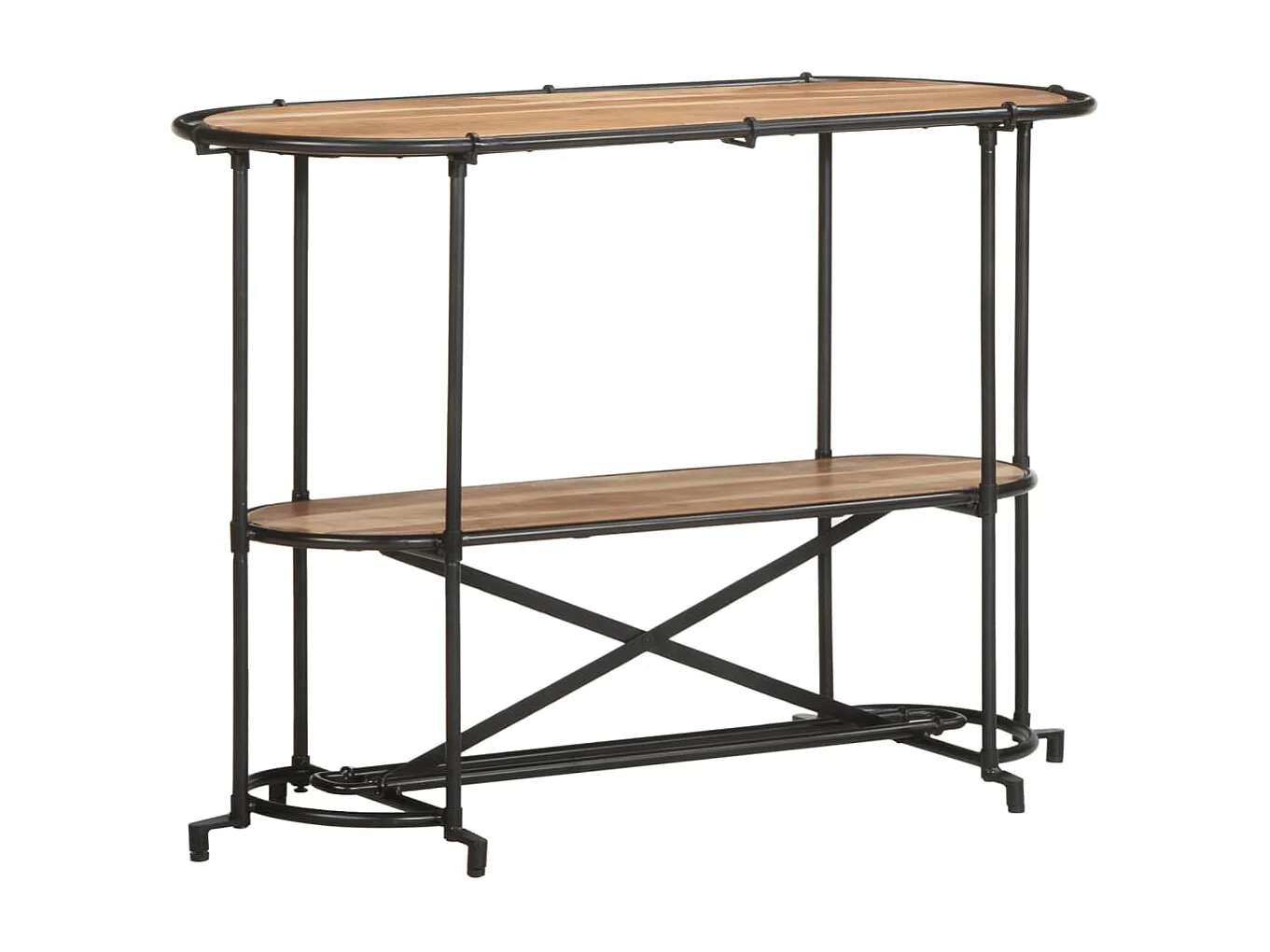 Tafelconsole 110x42x76 cm massief acaciahout