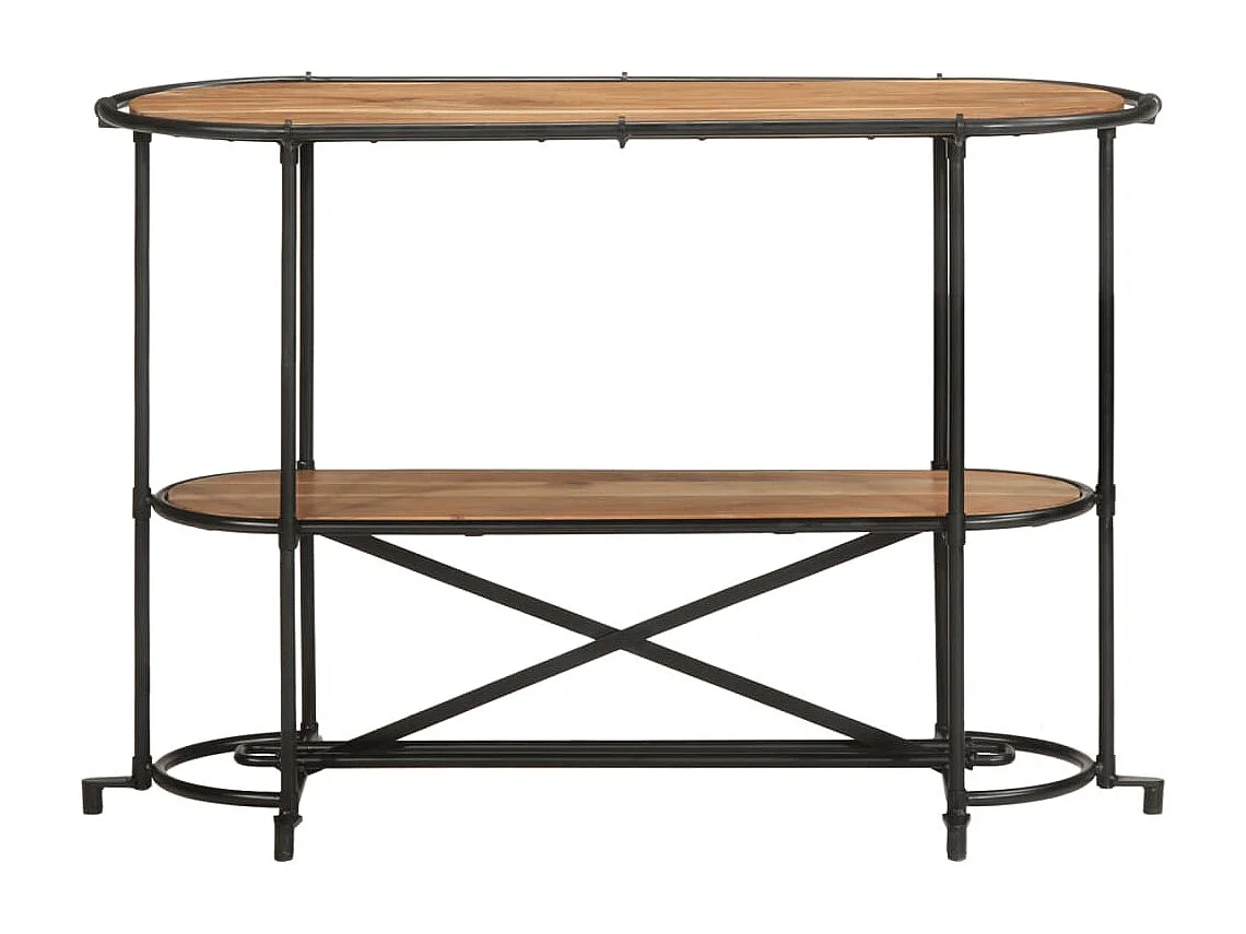 Tafelconsole 110x42x76 cm massief acaciahout