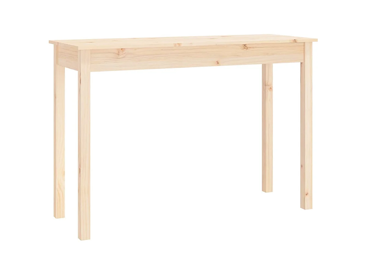 Table console 110x40x75 cm Bois massif de pin