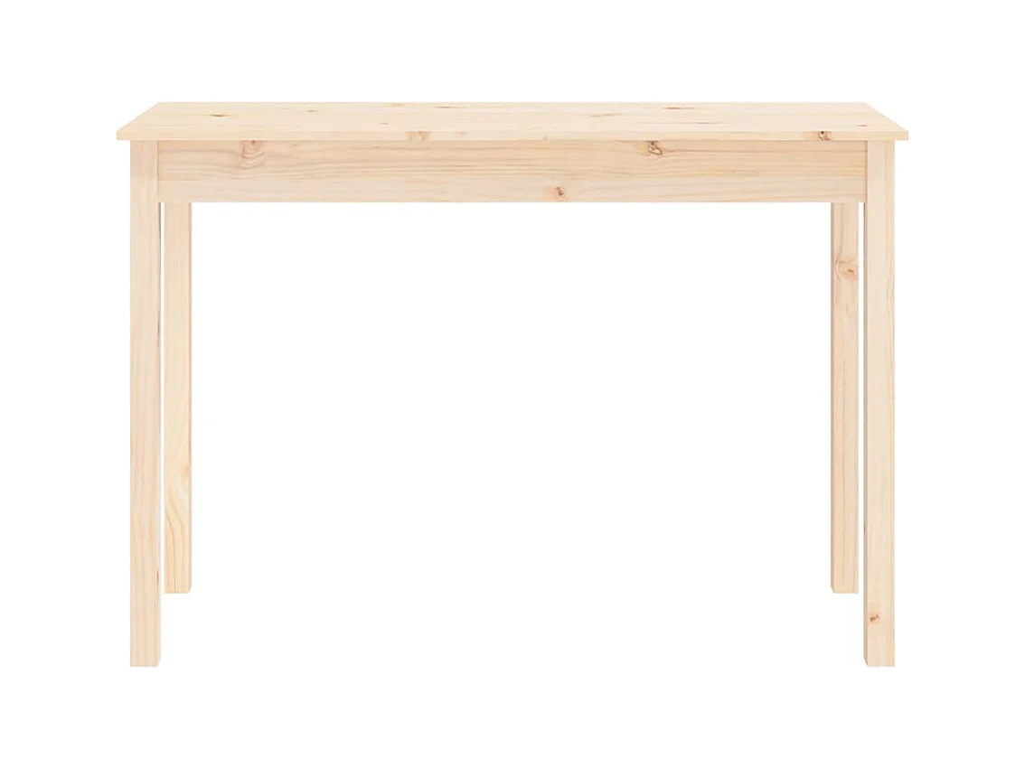 Table console 110x40x75 cm Bois massif de pin