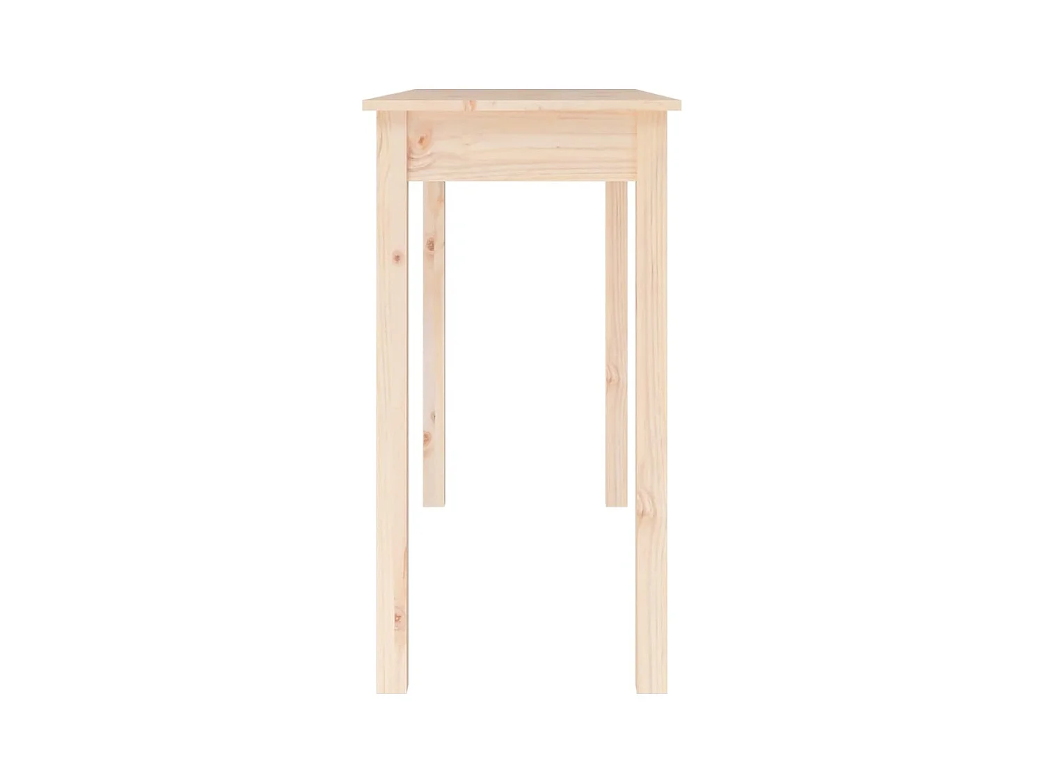 Table console 110x40x75 cm Bois massif de pin