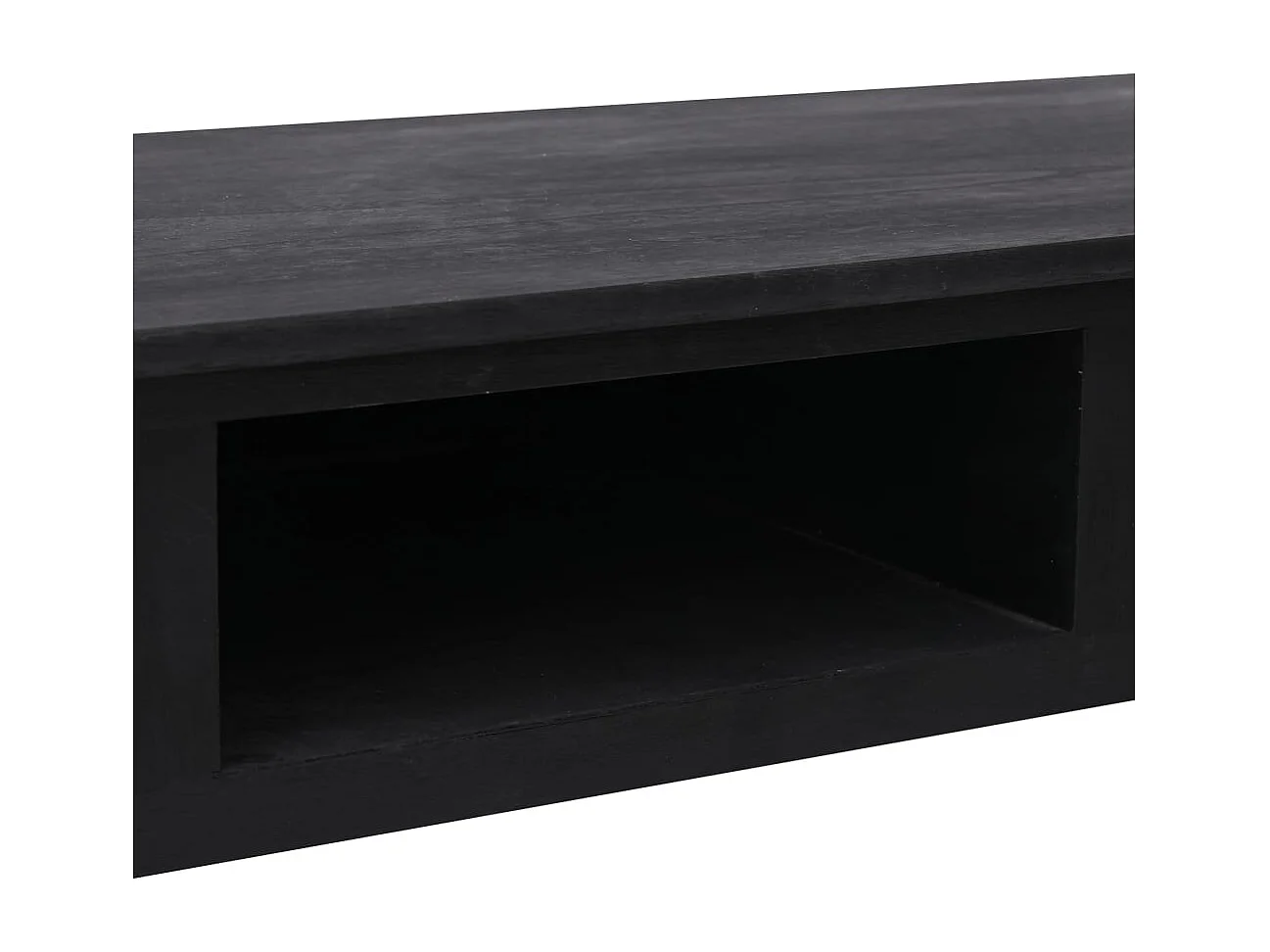 Consolle Nero 110x45x76 cm Legno