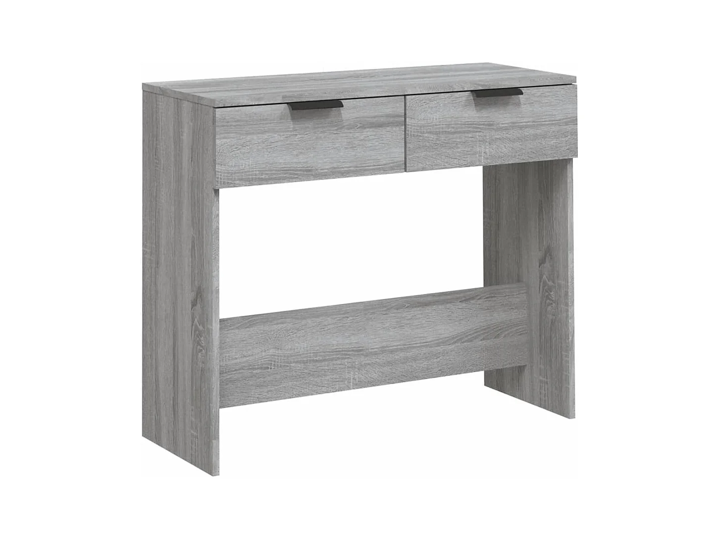 Table console Sonoma gris 90x36x75 cm Bois d'ingénierie