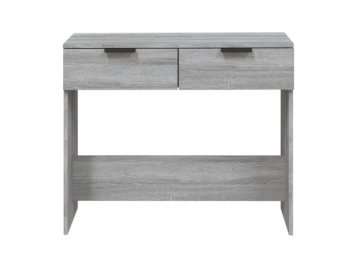 Table console Sonoma gris 90x36x75 cm Bois d'ingénierie