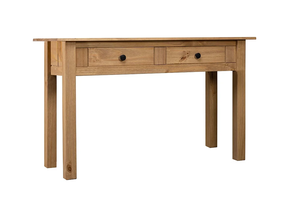 Table console 110x40x72 cm Pin solide Gamme Panama
