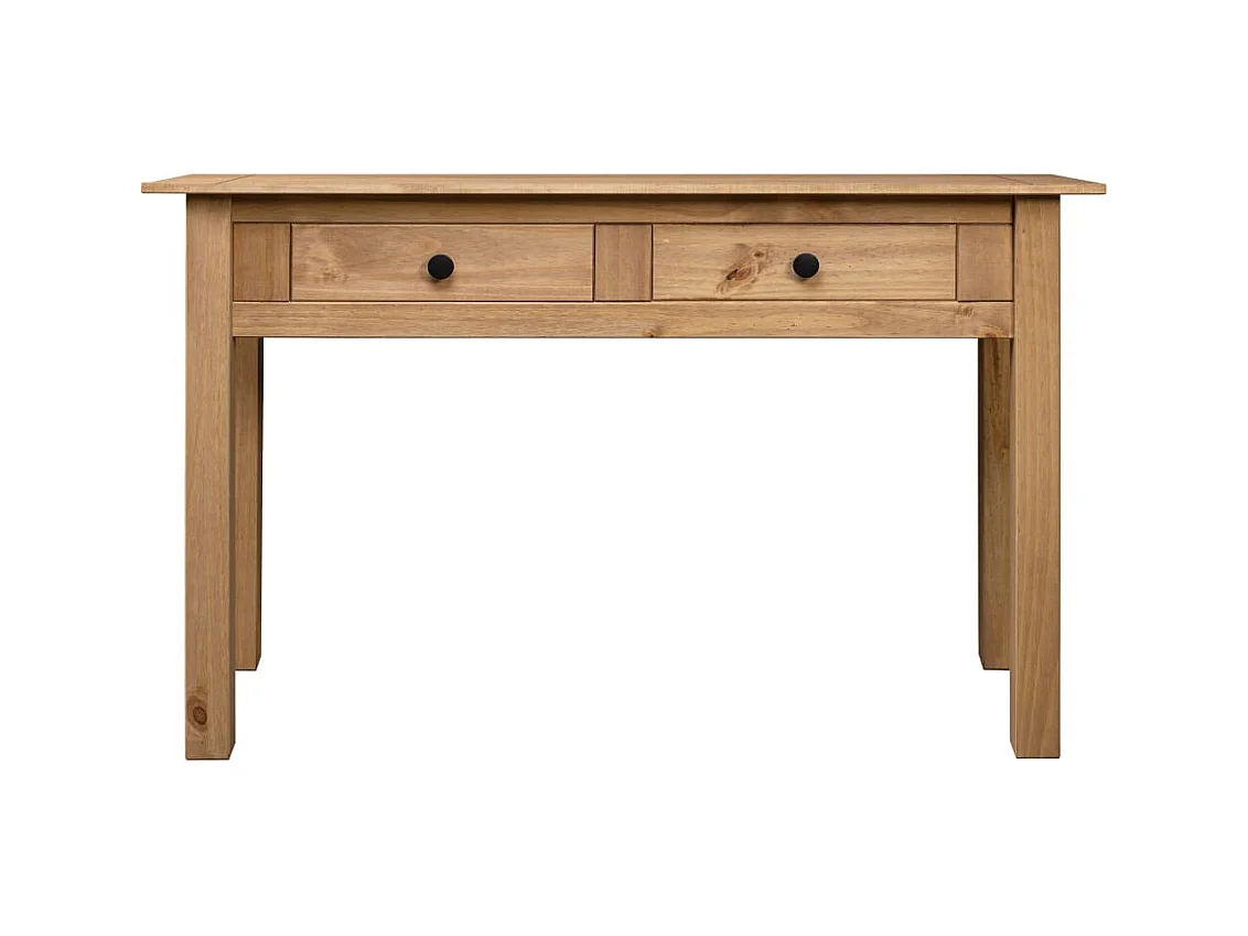 Table console 110x40x72 cm Pin solide Gamme Panama