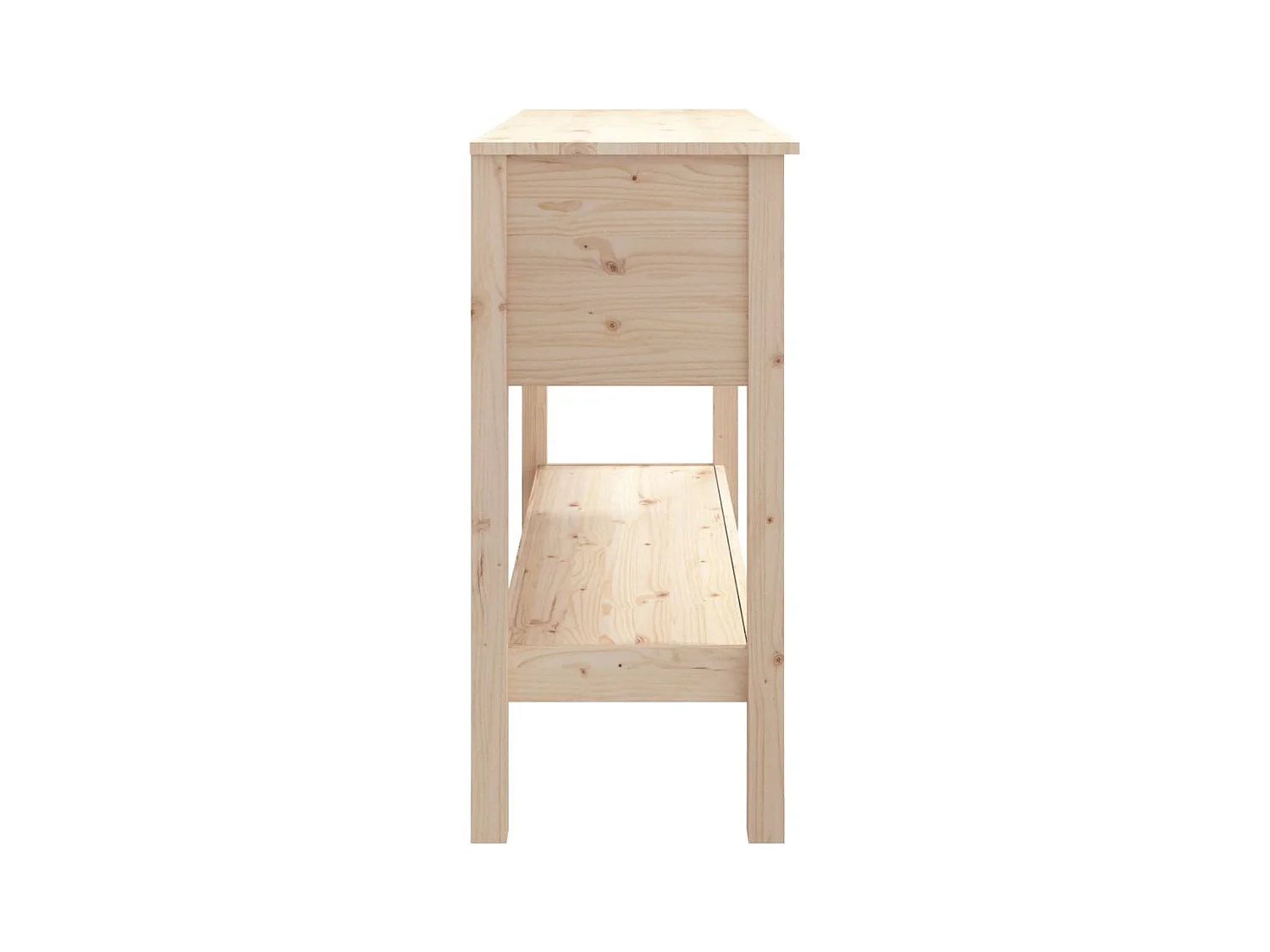 Table console 100x35x75 cm Bois massif de pin