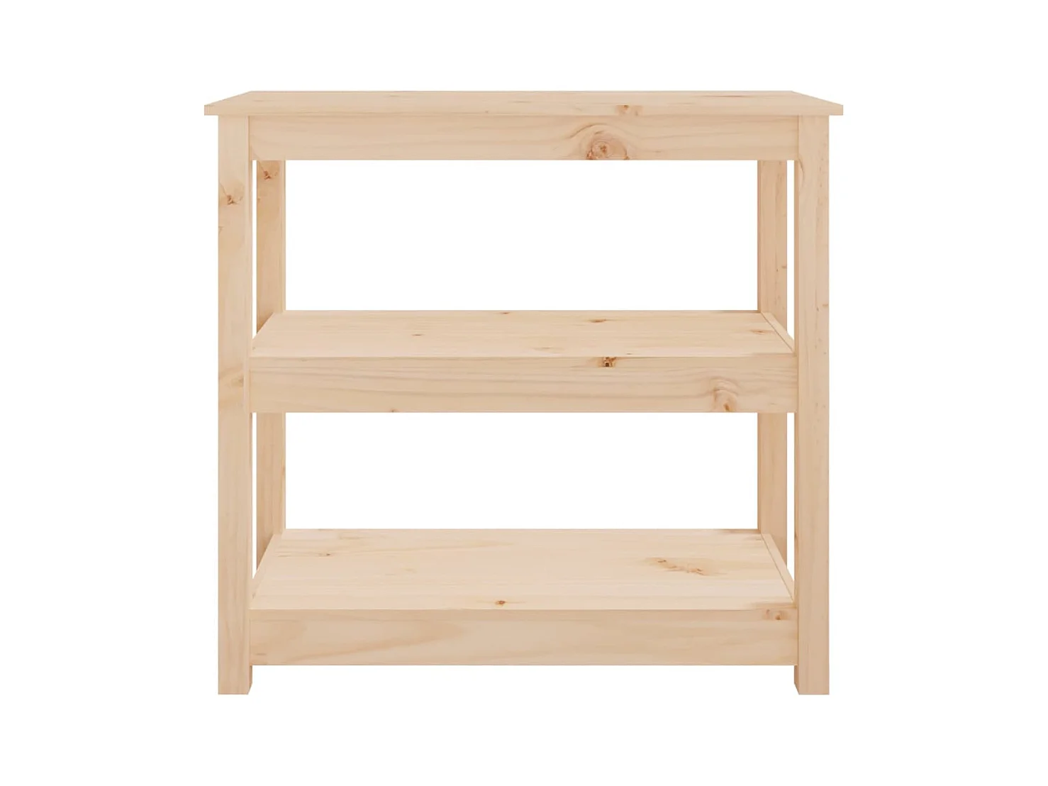 Table console 80x40x74 cm Bois massif de pin