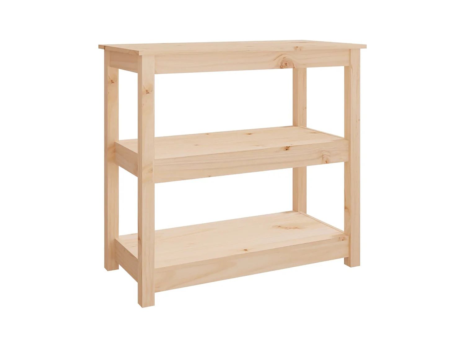 Consoletafel 80x40x74 cm Massief grenenhout