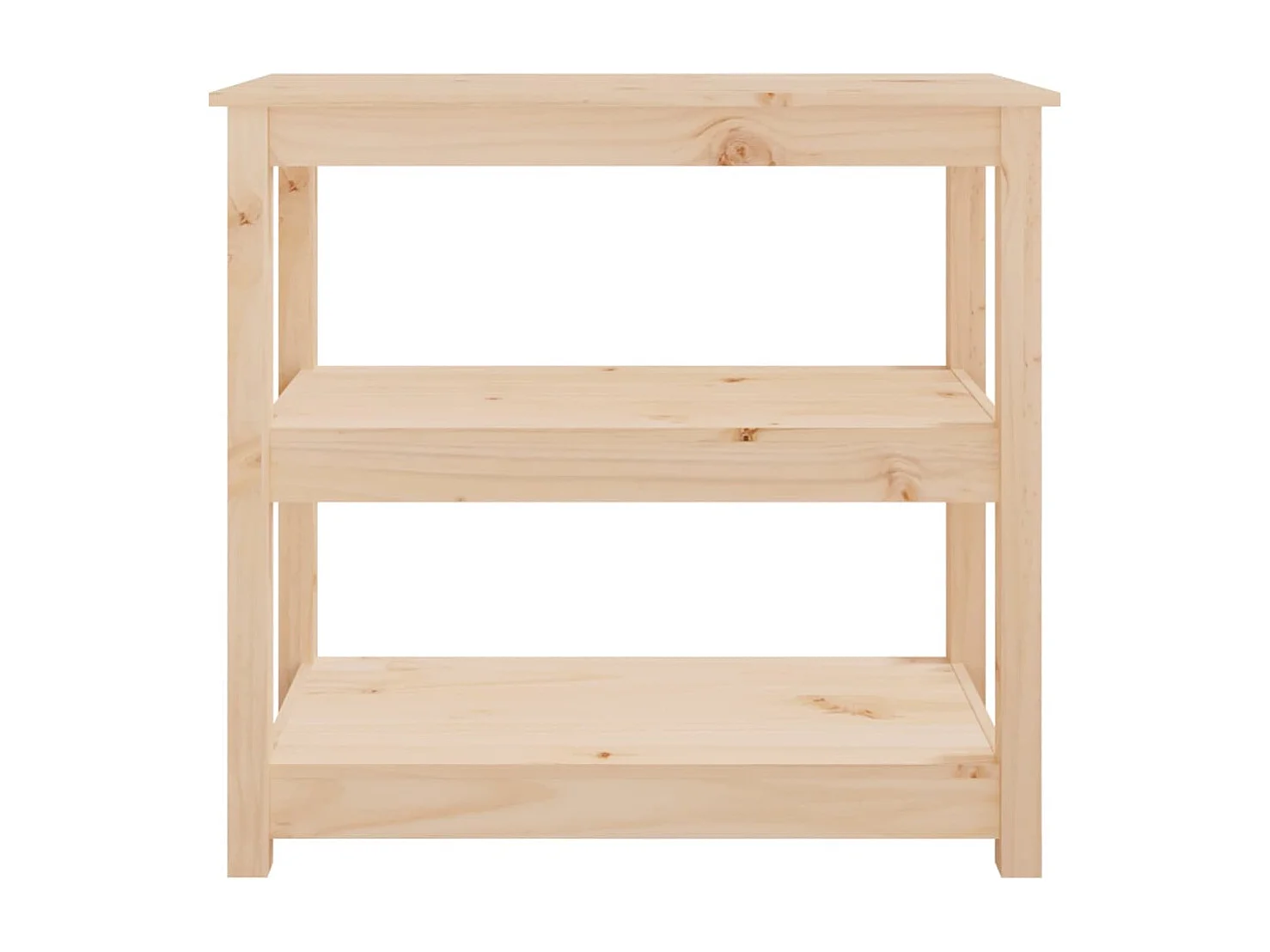 Table console 80x40x74 cm Bois massif de pin