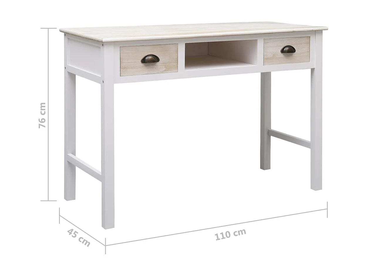 Tafelconsole 110x45x76 cm hout