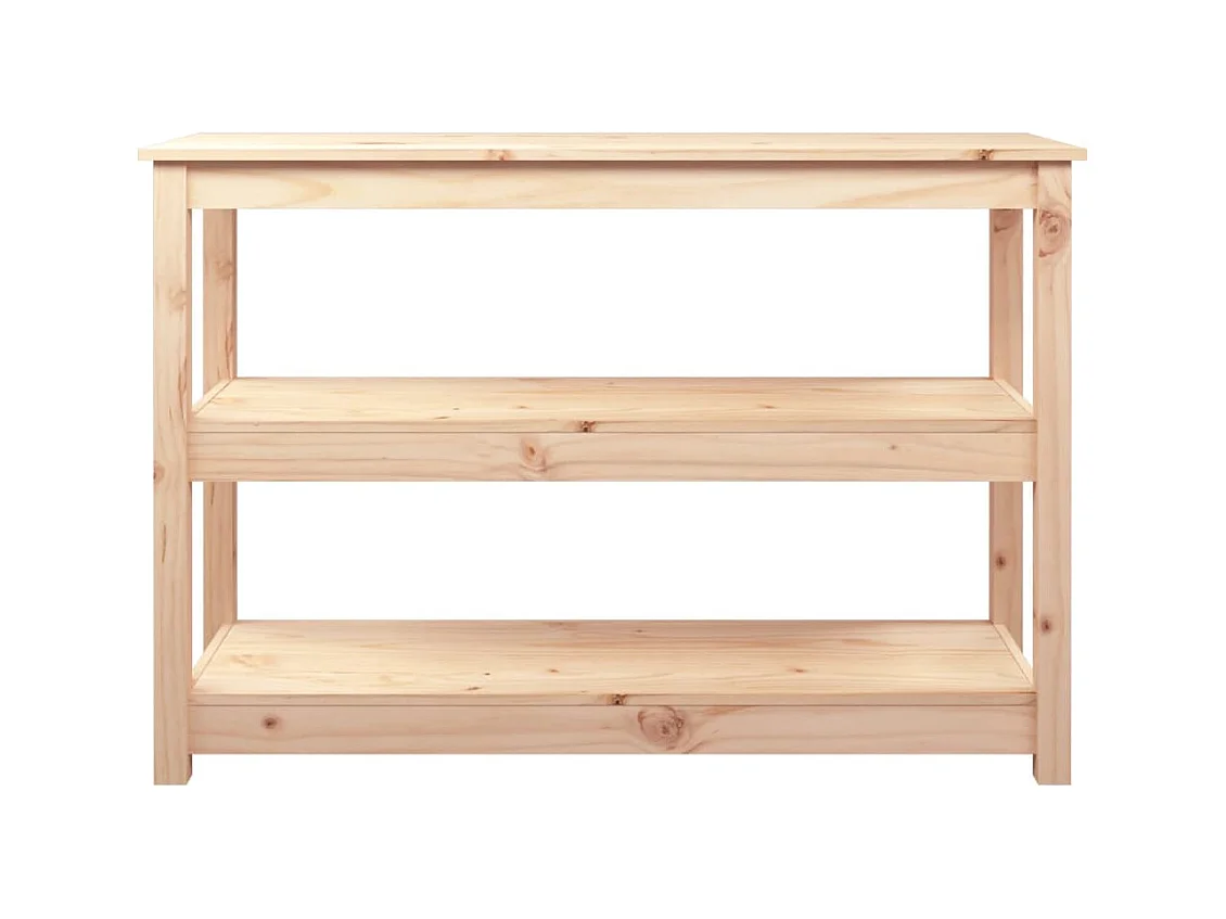 Table console 110x40x74 cm Bois massif de pin