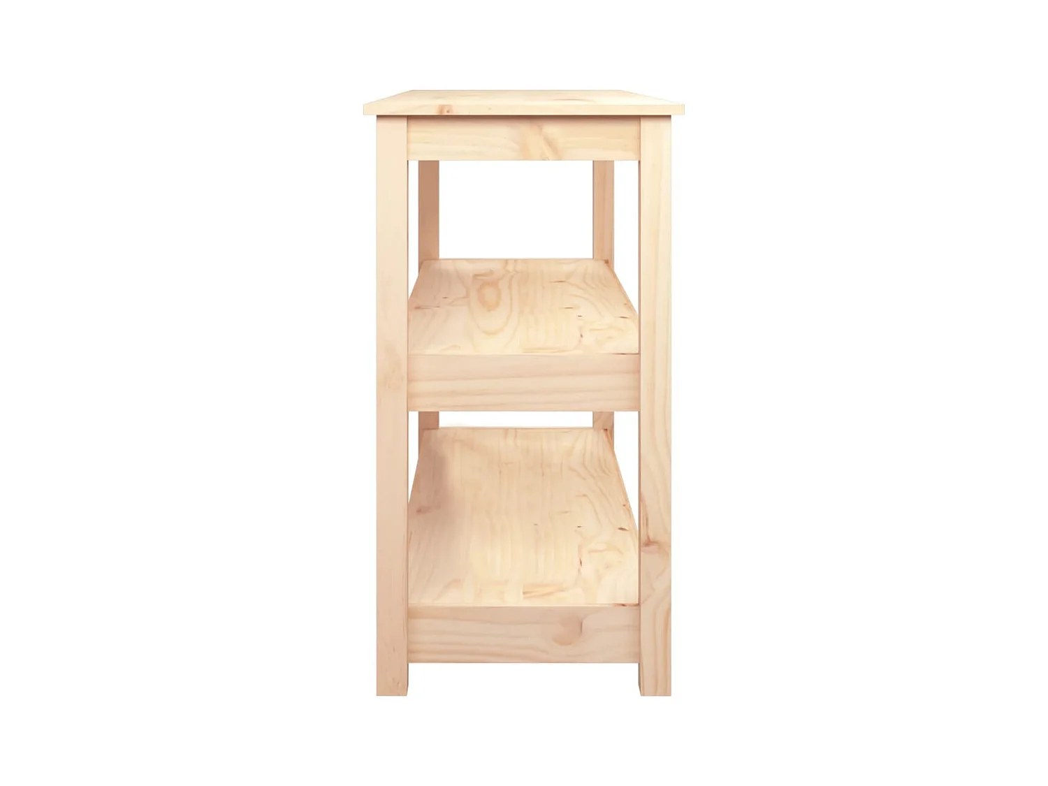 Table console 110x40x74 cm Bois massif de pin