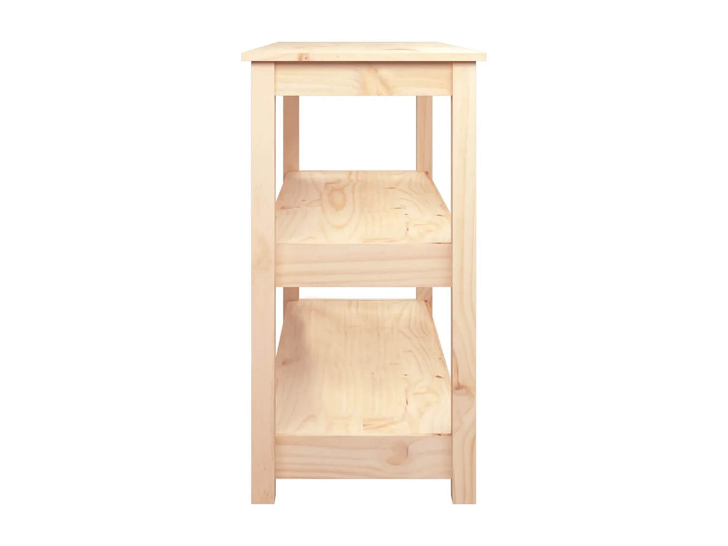 Table console 110x40x74 cm Bois massif de pin