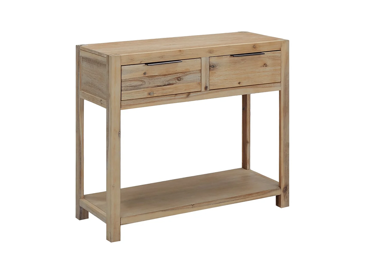 Tavolo consolle 82x33x73 cm Legno massello di acacia