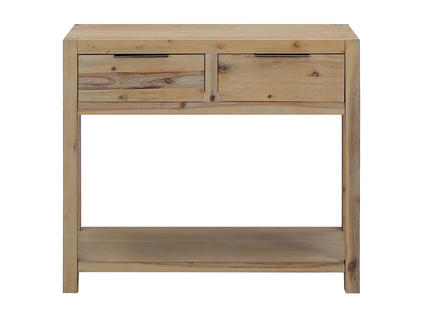 Tavolo consolle 82x33x73 cm Legno massello di acacia