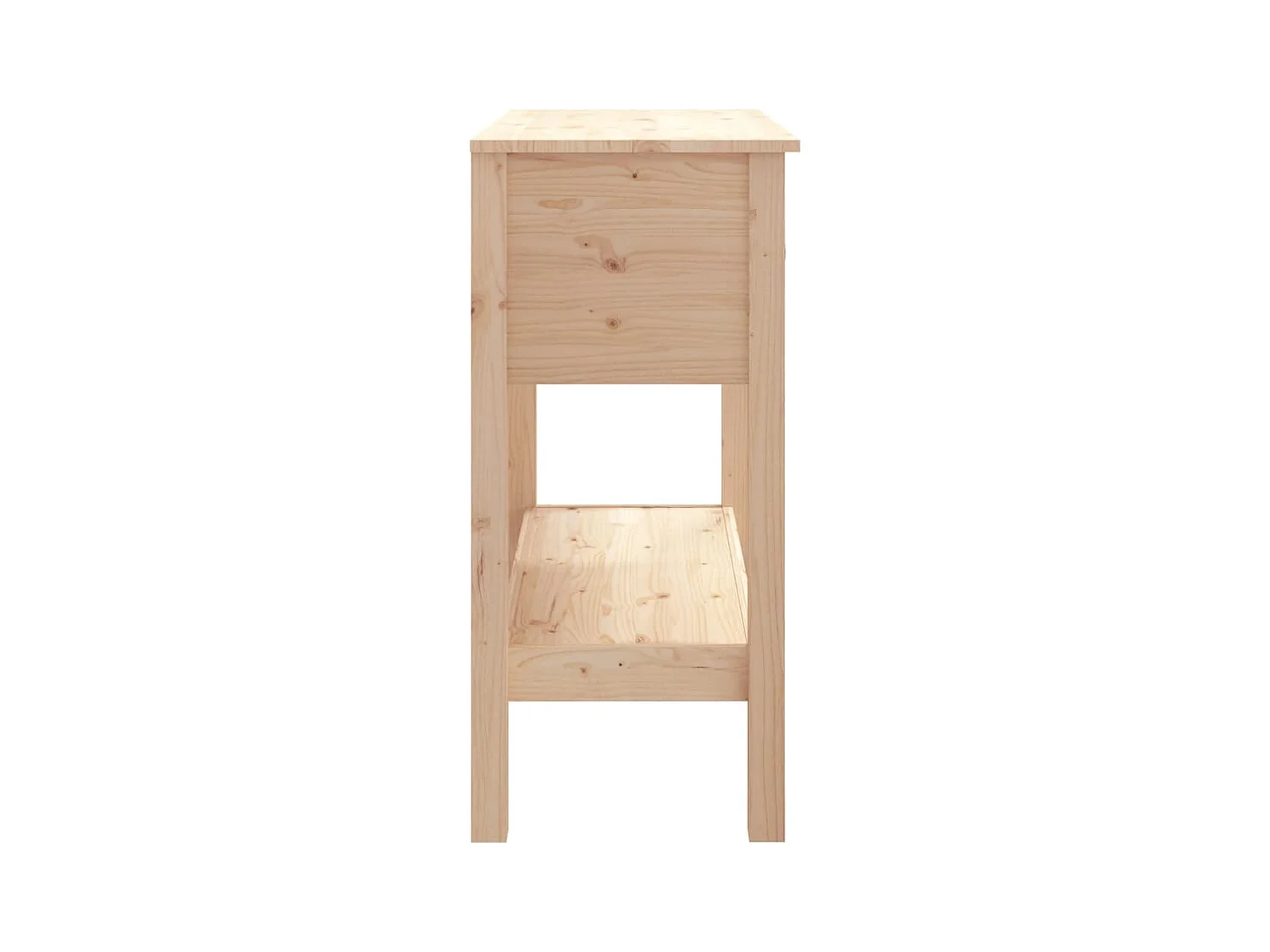 Table console 75x35x75 cm Bois massif de pin