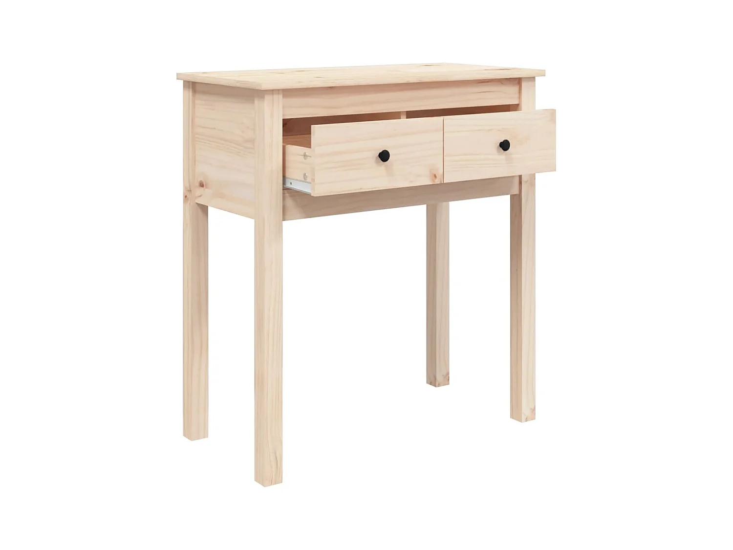 Konsolentisch 70x35x75 cm Massivholz Kiefer