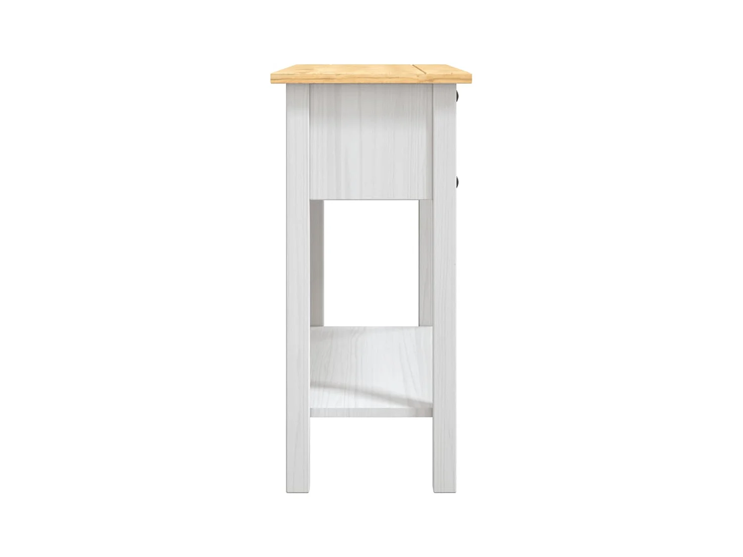 Corona Range Consoletafel Mexicaans grenen wit 90x34,5x73 cm