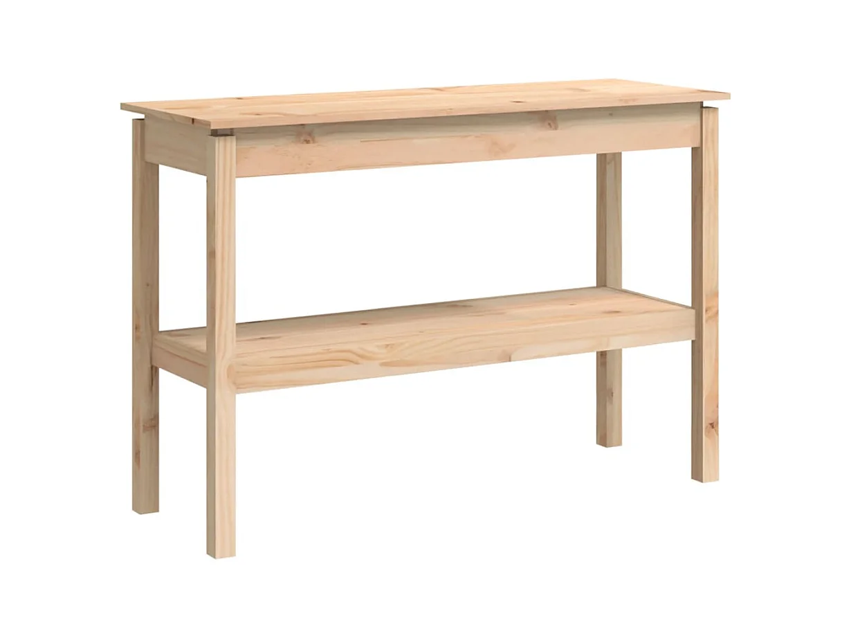 Table console 110x40x75 cm Bois massif de pin