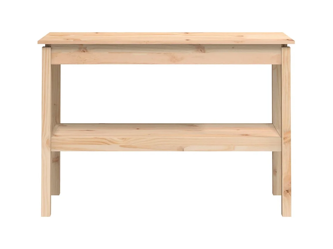 Table console 110x40x75 cm Bois massif de pin