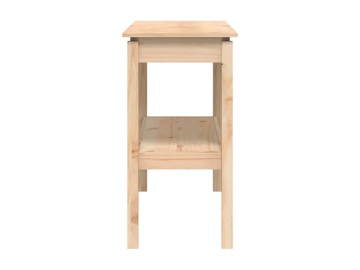 Table console 110x40x75 cm Bois massif de pin