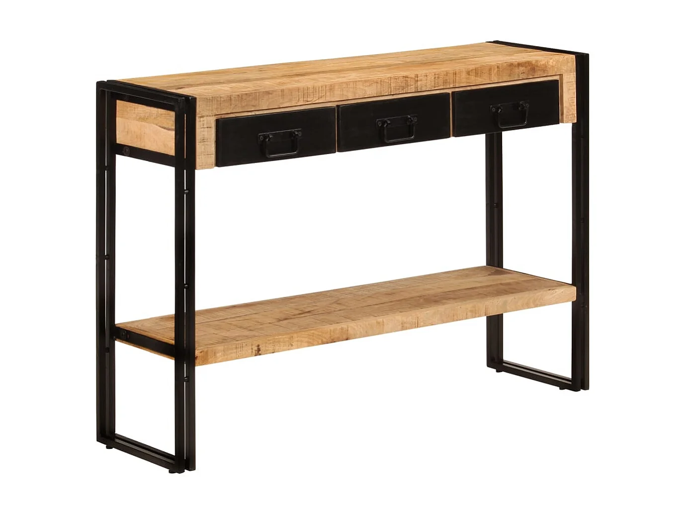 Mesa consola 110x30x76 cm Madera maciza de mango