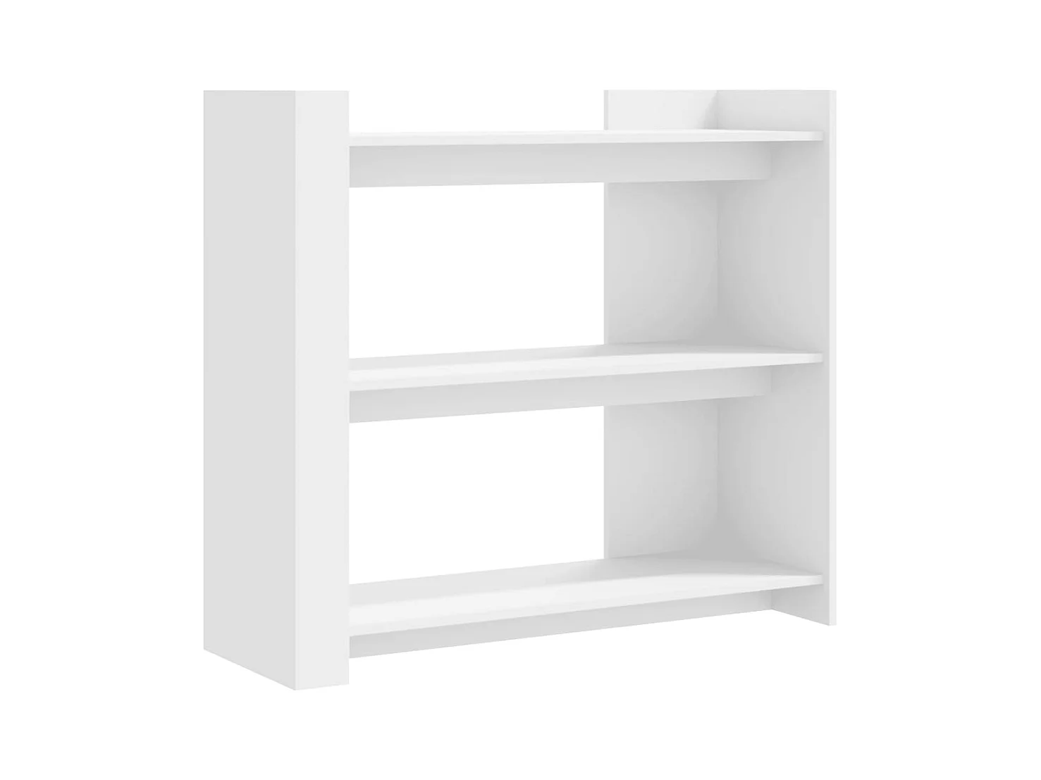 Witte consoletafel 100x35x90 cm bewerkt hout