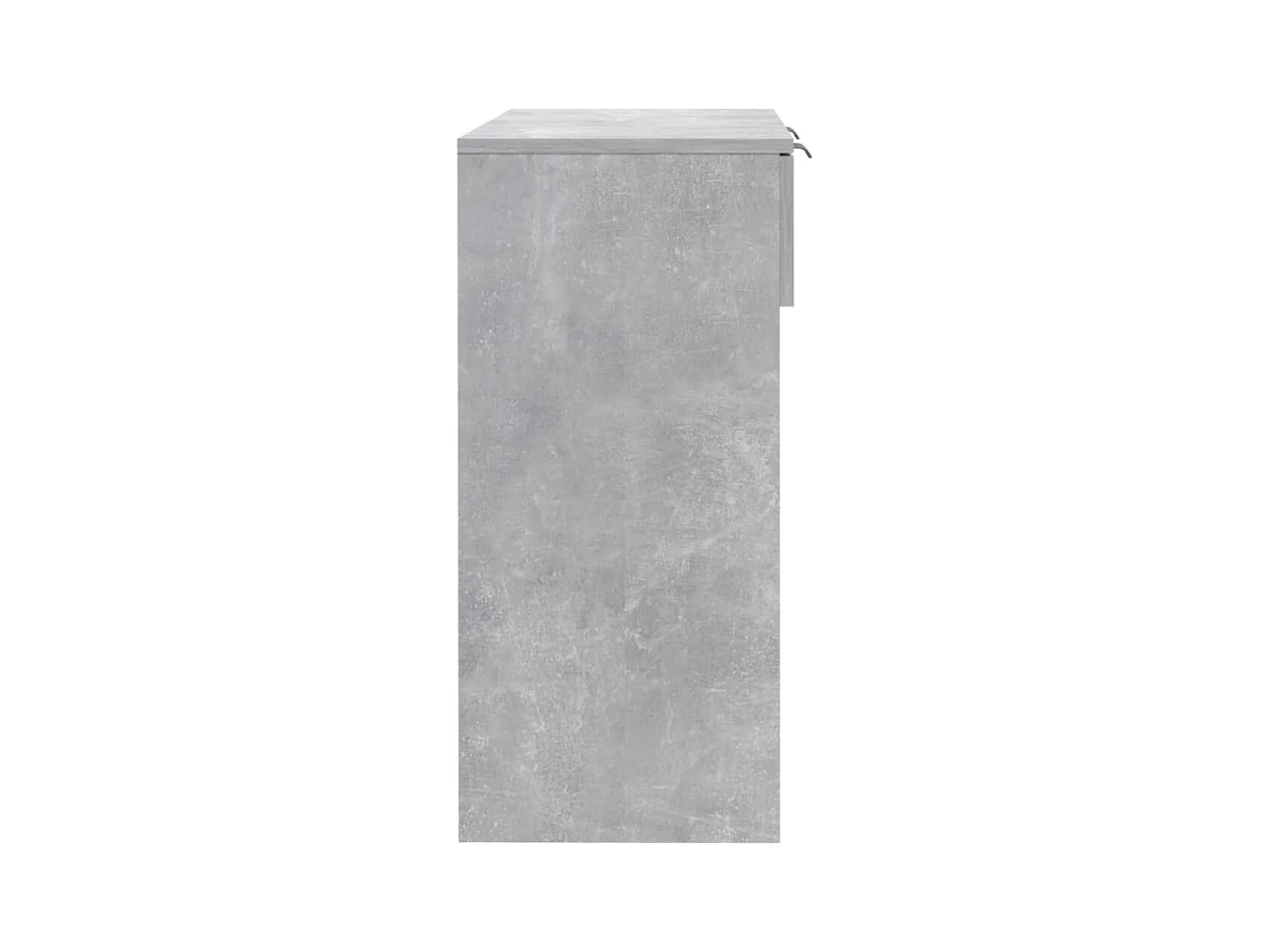 Table console Gris béton 90x36x75 cm Bois d'ingénierie