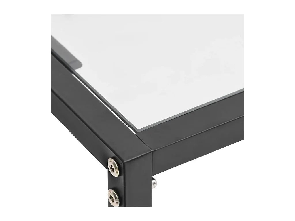 Transparante consoletafel 160x35x75,5 cm Gehard glas