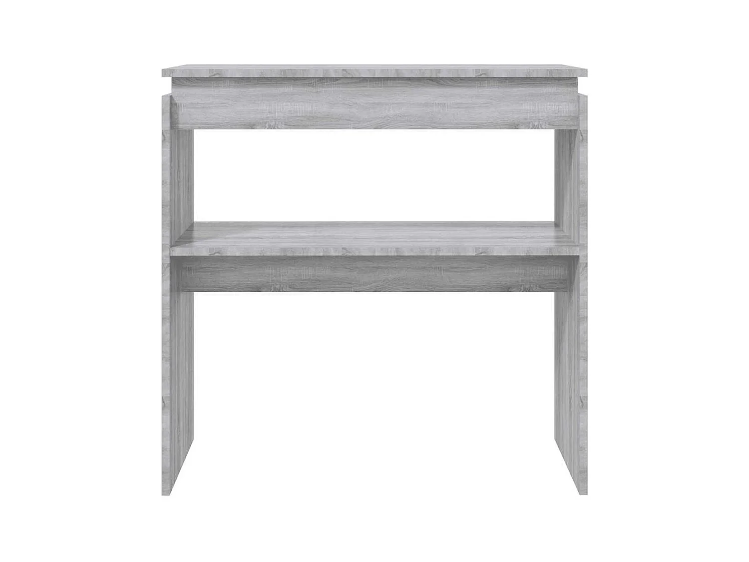 Sonoma grijze consoletafel 80x30x80 cm Technisch hout