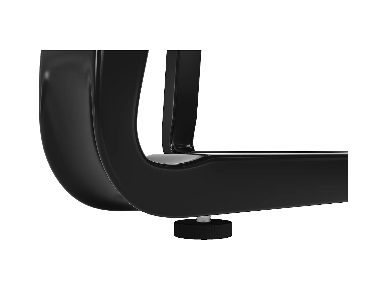 Table de salle à manger MDF marbré avec pieds noirs, design élégant, 4 à 6 places (108.8x75x76 cm)