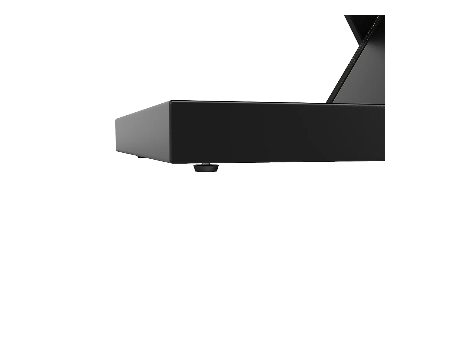 Telescopische eettafel, uitschuifbaar 120-160x75x75,5 cm, zwart gemarmerd MDF, metalen poten, verstelbare tafel (120-160x75x75,5 cm)