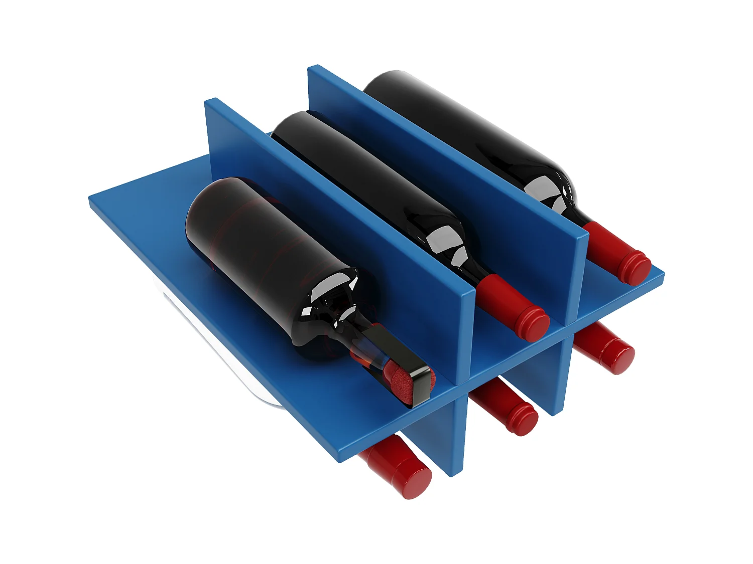 Îlot de cuisine multifonction avec plan de travail, rangement flexible et porte-serviettes latéral, bois naturel, bleu (102x45x92 cm)