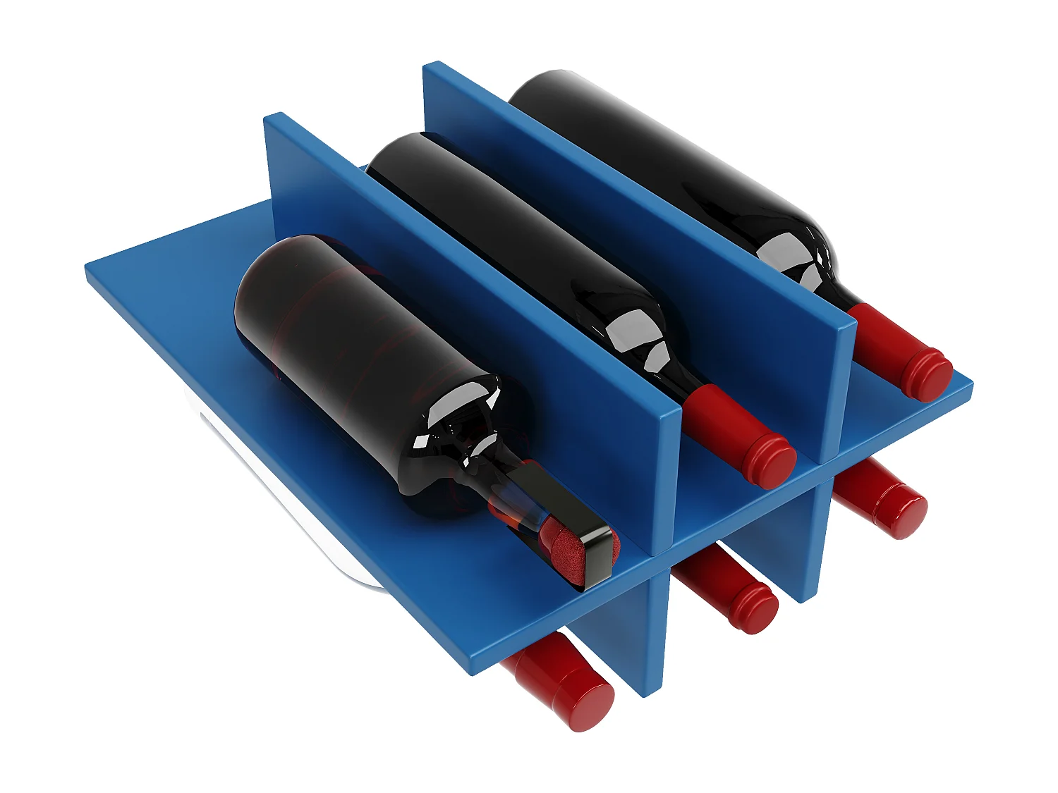 Îlot de cuisine multifonction avec plan de travail, rangement flexible et porte-serviettes latéral, bois naturel, bleu (102x45x92 cm)