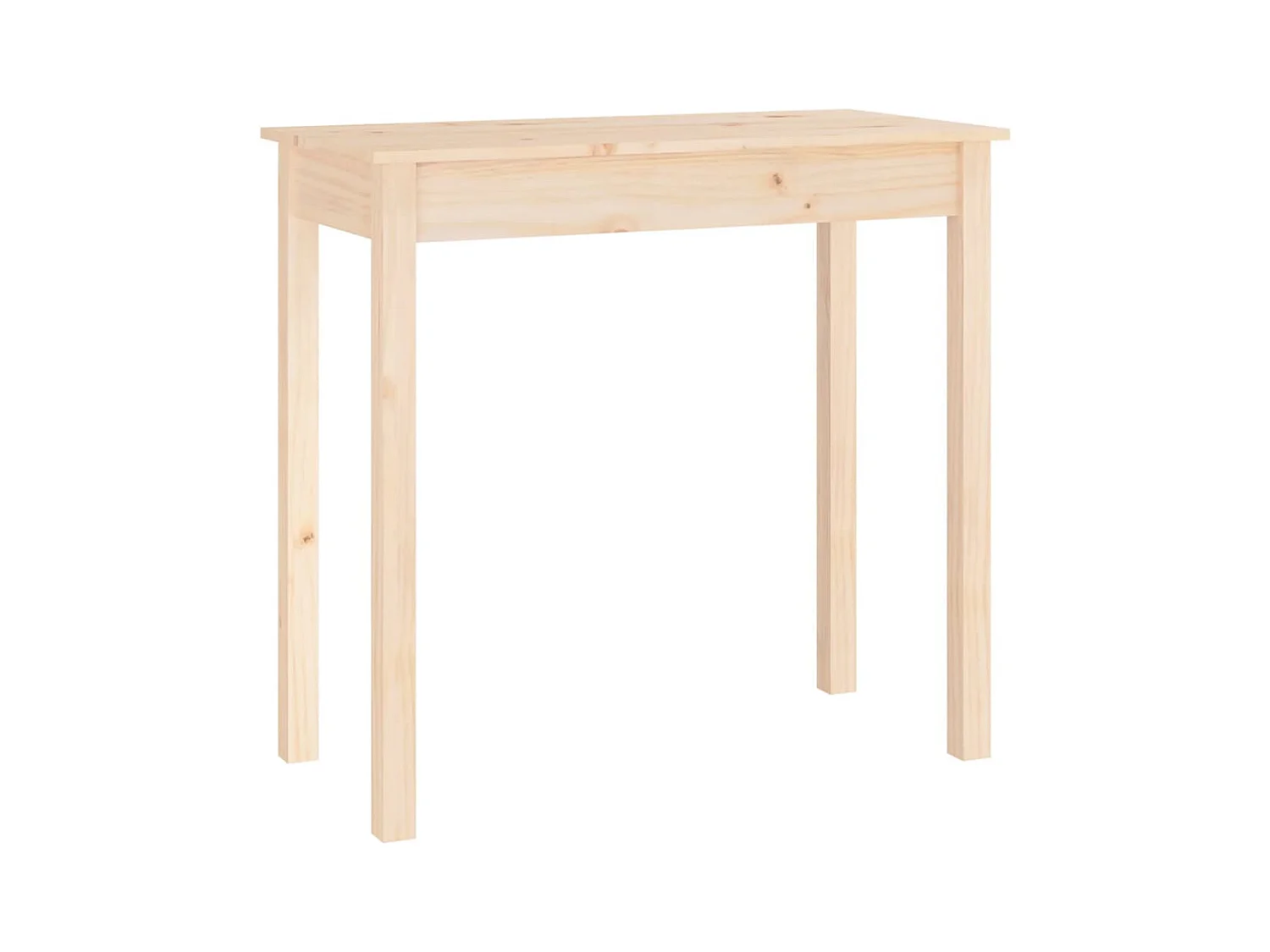 Table console 80x40x75 cm Bois massif de pin