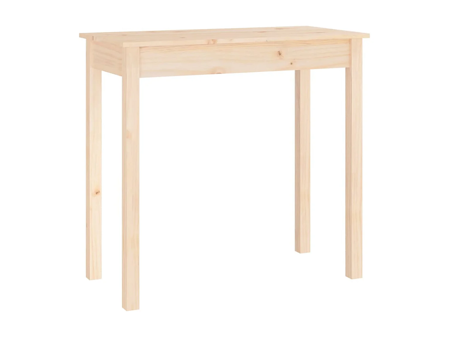 Table console 80x40x75 cm Bois massif de pin