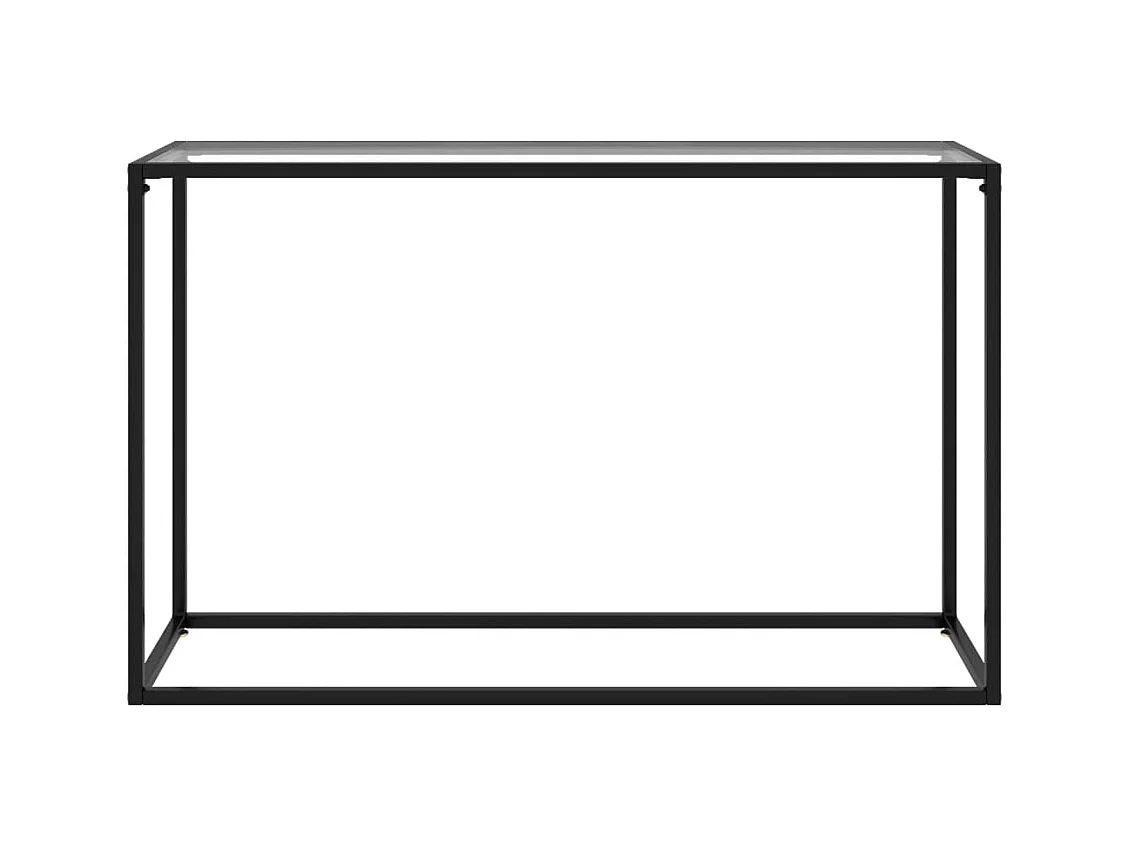Transparante consoletafel 120x35x75 cm Gehard glas