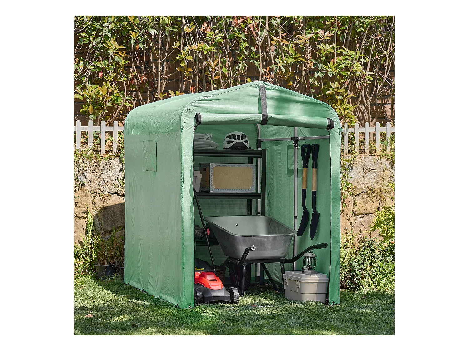 SoBuy KLS11-GR - Wodoodporny Wiatrowy na Rowery i Małe Pojazdy