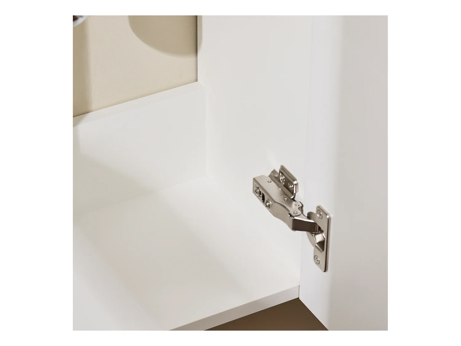 SoBuy BZR197-N - Sous-meuble avec porte et lavabo L40cm x L22cm x H56cm