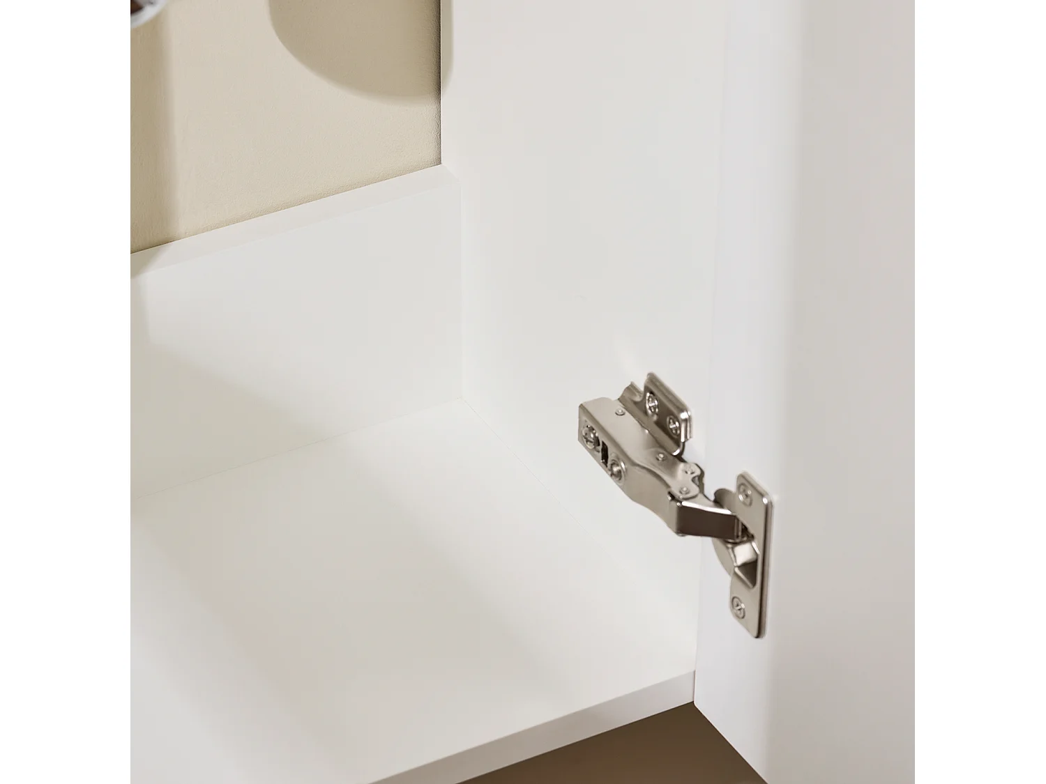 SoBuy BZR197-N - Onderkast met deur en wastafel L40cm x B22cm x H56cm