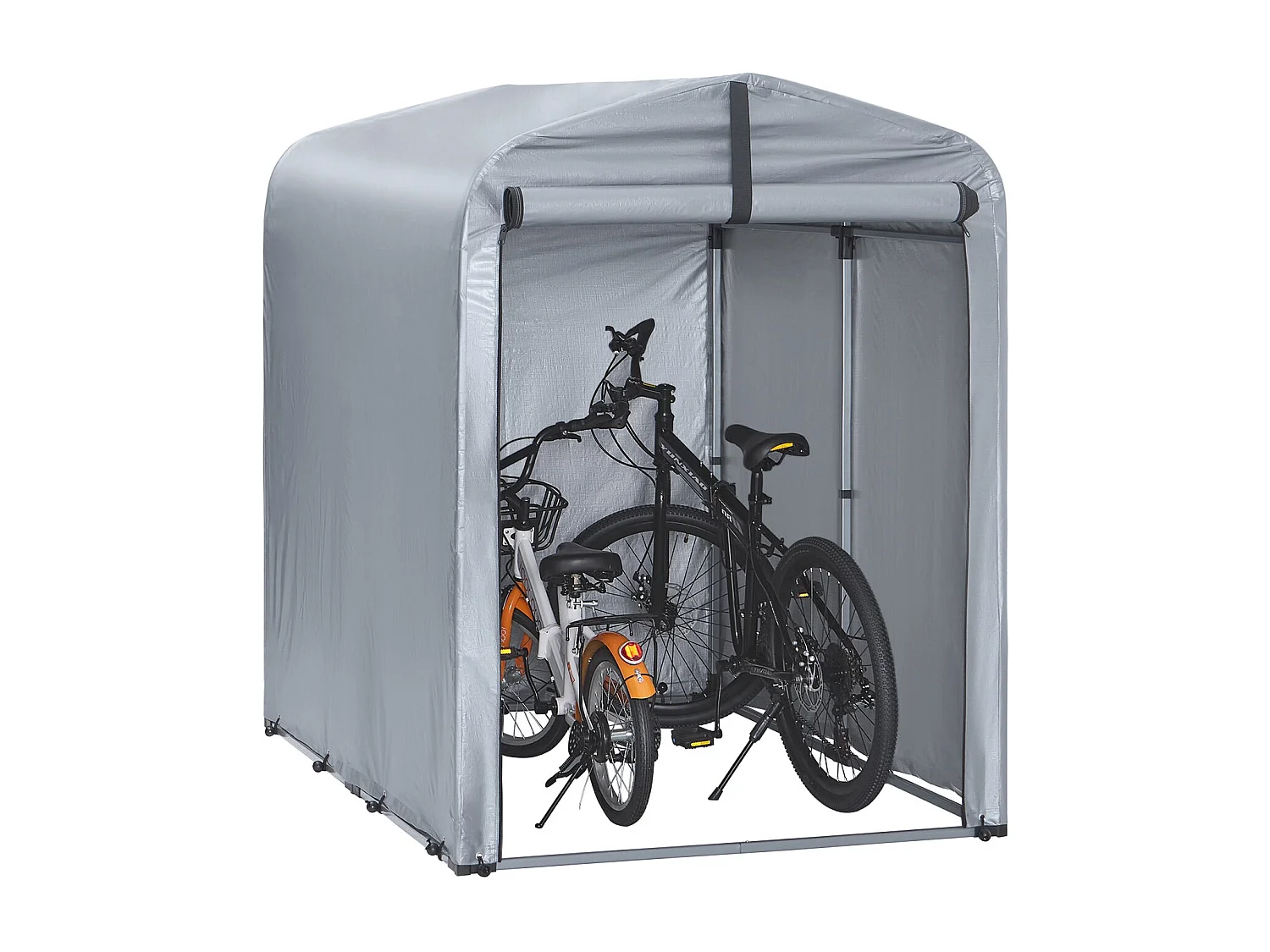 SoBuy KLS11-K - Abri de jardin étanche pour vélos et outils L176.5cm x L122cm ...