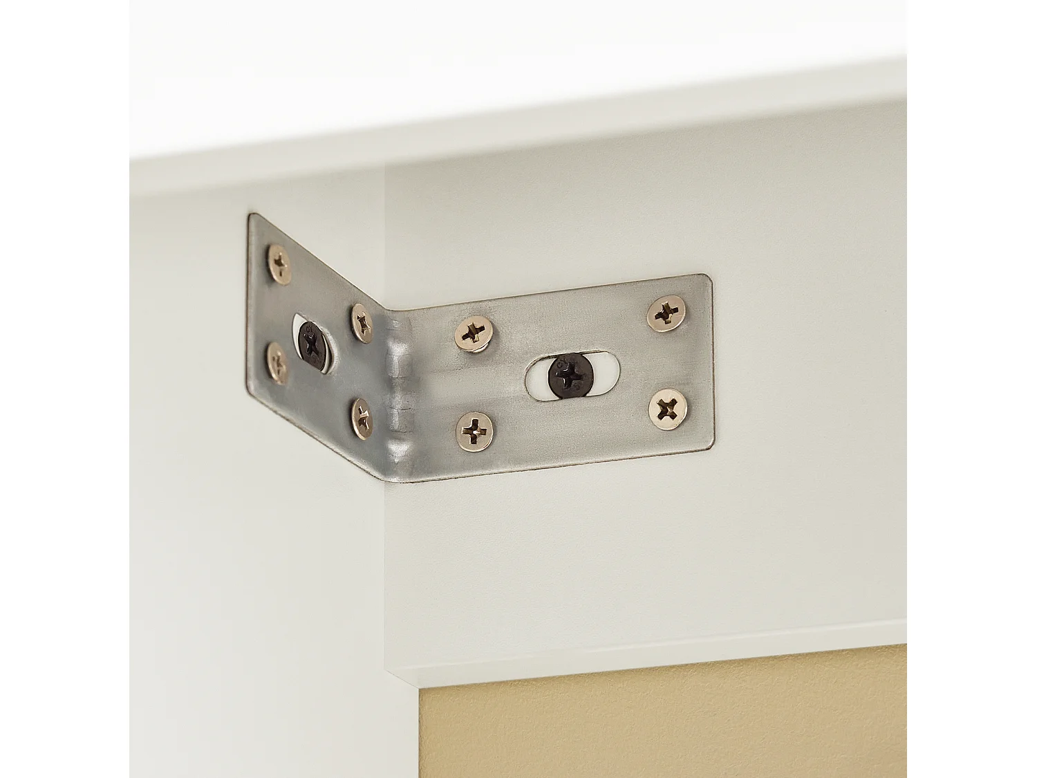 SoBuy BZR196-BR - Meuble de salle de bain suspendu avec lavabo Design moderne L40cm x L22cm x H56cm