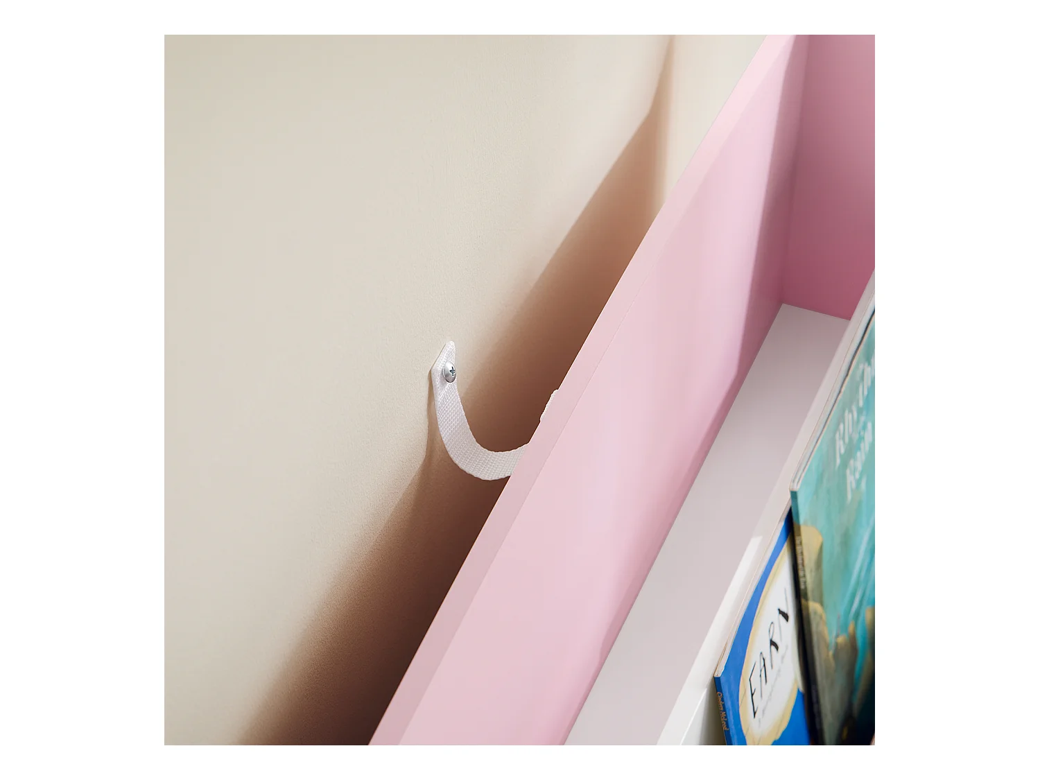 SoBuy KMB32-P - Montessori boekenkast met 4 vakken L80cm x B30cm x H88cm