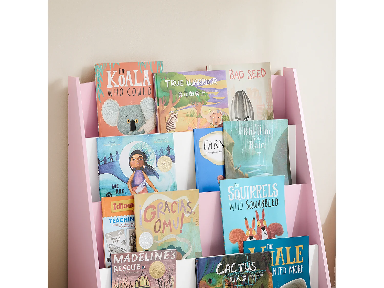 SoBuy armário de criança, armário de livros infantis, armário infantil KMB32-P