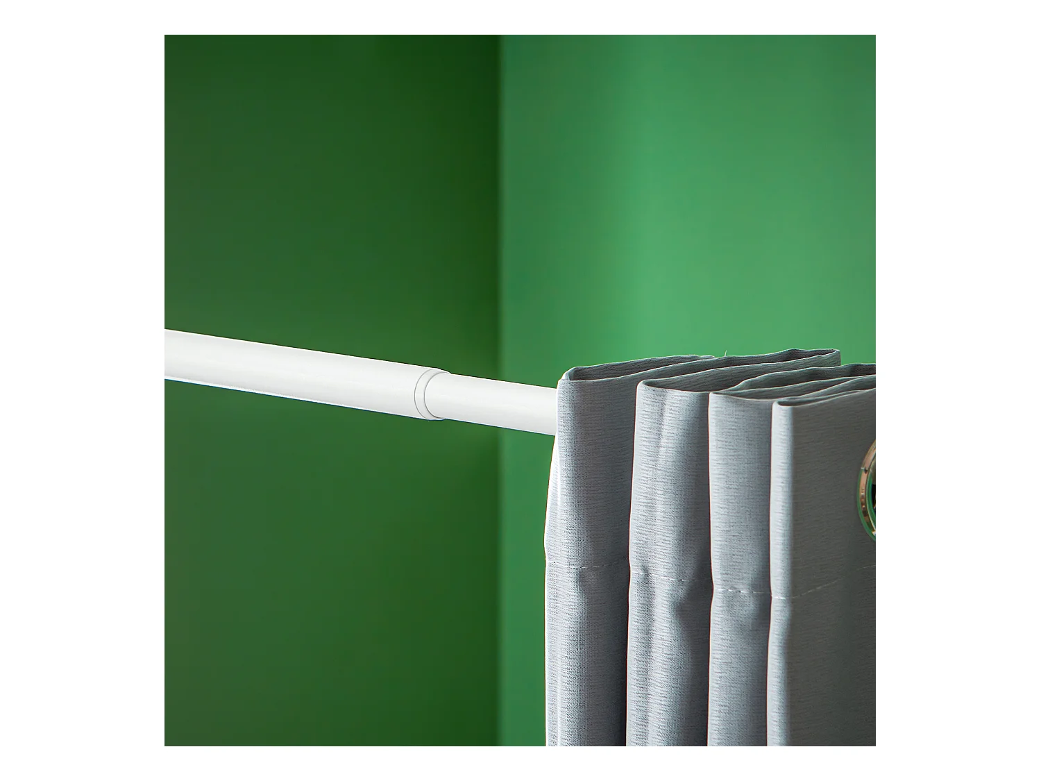 SoBuy KLS12-DG - Verstelbaar thermisch verduisteringsrolgordijn L162cm x B9cm x H200cm
